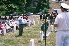 Homenaje a los marines caídos del Liberty